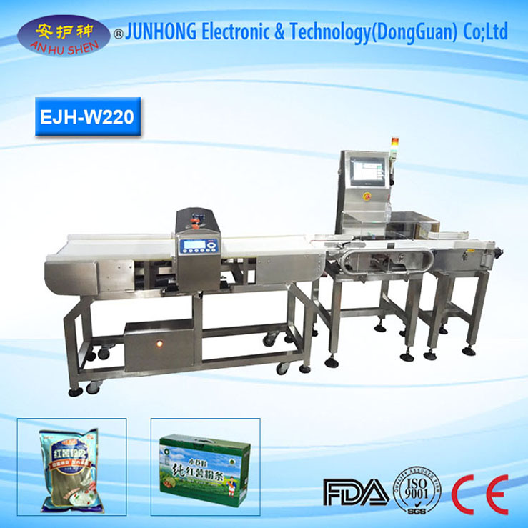 Stable Performance Metal Detector With Check Weigher