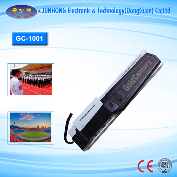 Wholesale Price Gemstone Detector - Hand Held Metal Detector with Battery Charger – Junhong