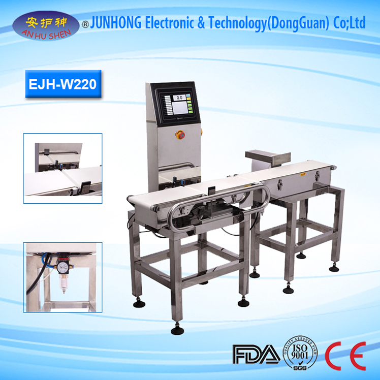 Weigh Checking Machine with High Accuracy