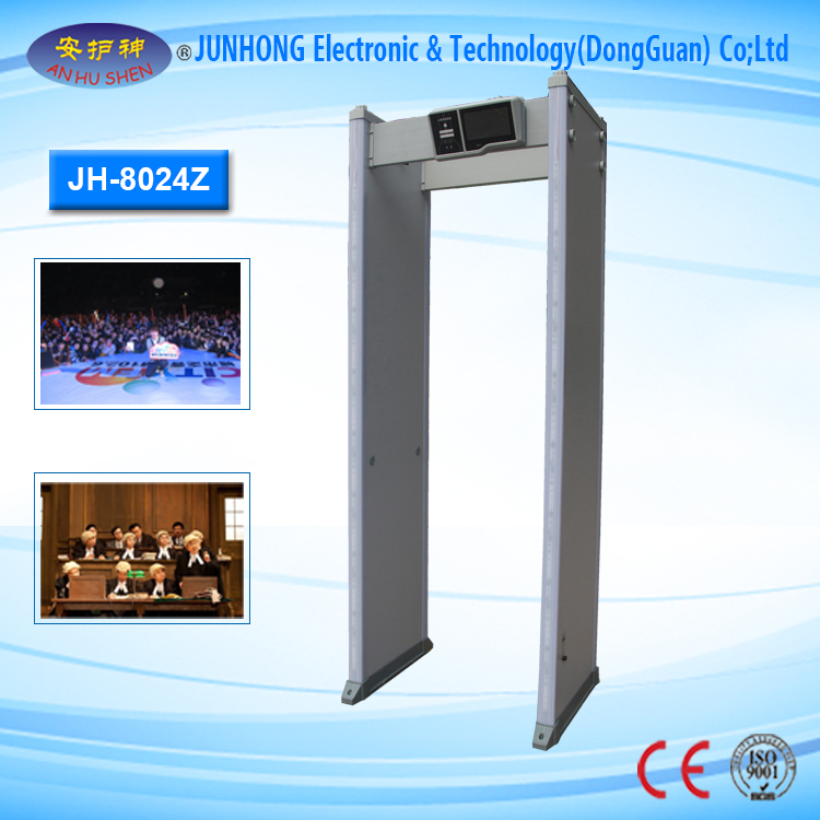 Low MOQ for China Metal Detector - 24 Zones Intelligent Walk-Through Metal Detector – Junhong