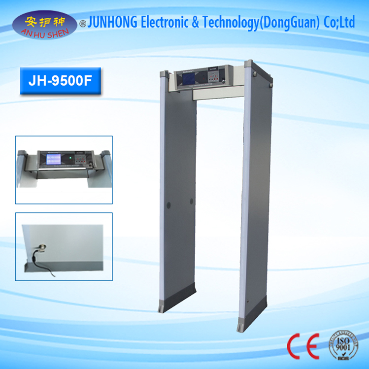 Factory wholesale 6 Zones Walk Through Metal Detector - Human Body Scanner with LCD Dislpay – Junhong