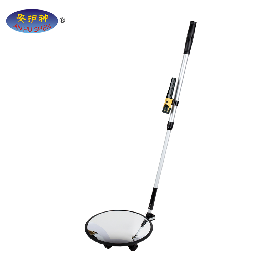 Portable car inspection mirror,Under vehicle inspection with LED light,Car safety inspection mirror
