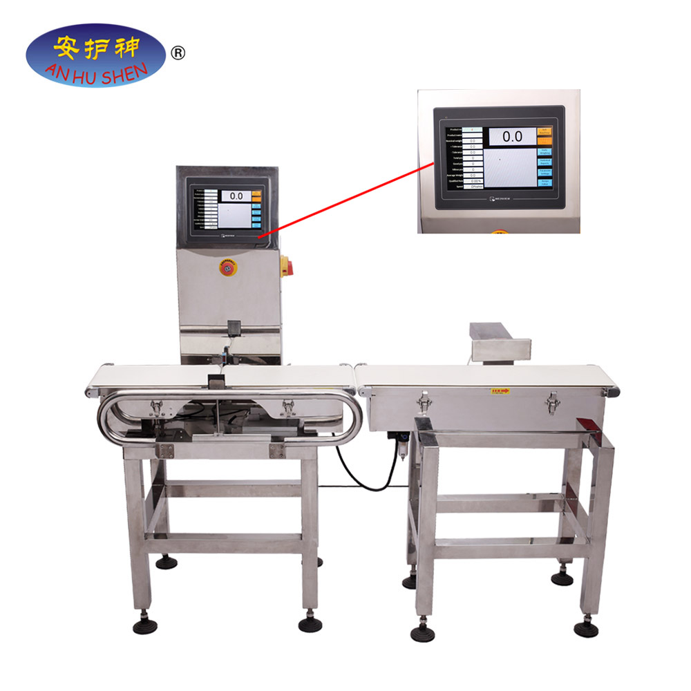 Automatic high speed online weight check machine