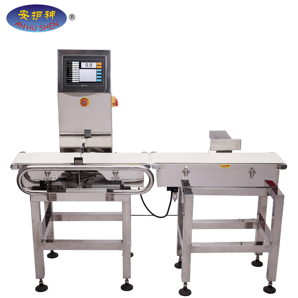 High speed food conveyor check weigher / Weight grading machine