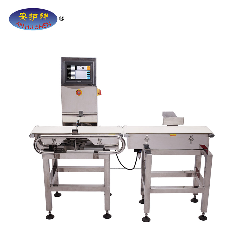 Seafood Fish Automatic Check Weigher With Touch Screen Weight Checker for Packaged Food