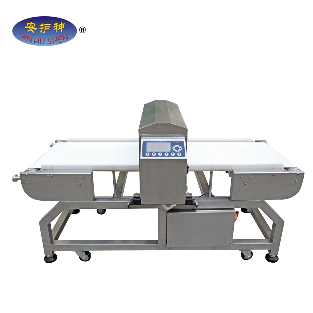 FDA food grade belt conveyor type food metal detector