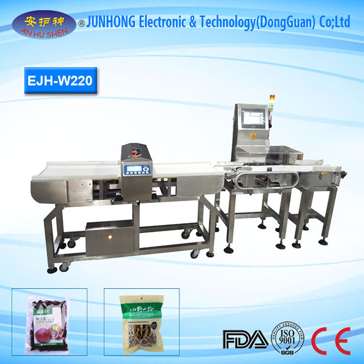Wholesale Through Type X-ray Security Machine - Automatic Check Weigher Machine For Snacks – Junhong