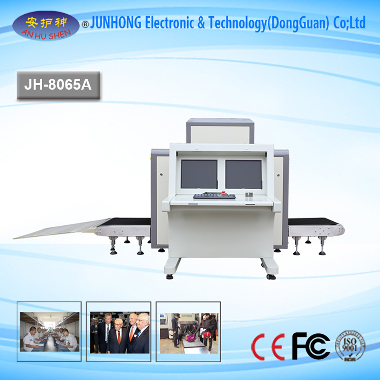 X-Ray Baggage Scanner For Train Station