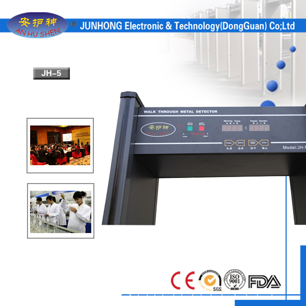 Multi Zone Walk Through Metal Detector