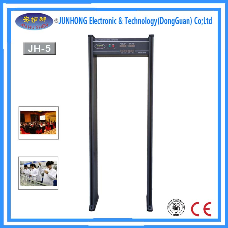 6 Zone Metal Detector