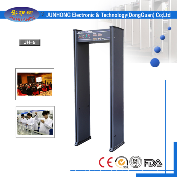 6 Zones Walk-Through Metal Detector